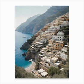 Summer In Positano Painting (12) 1 Canvas Print