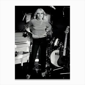 Debbie Harry Musician Canvas Print