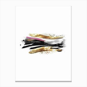 Brush Strokes Canvas Print