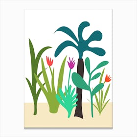 Lush Garden Canvas Print