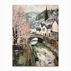 Betws Y Coed (Wales) Painting 1 Canvas Print