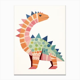 Nursery Dinosaur Art Dimetrodon 1 Canvas Print