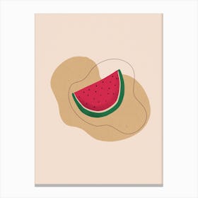 Watermelon Canvas Print