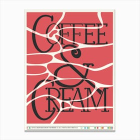 Coffee And Cream Leinwandbild