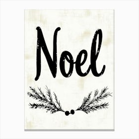 Noel No 1 Canvas Print