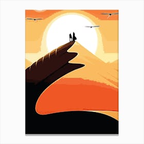 dune movie 4 Canvas Print