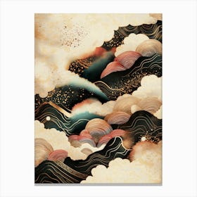 Fantasy Asia Pattern Canvas Print