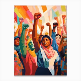 Women'S Rights Canvas Print