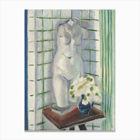 Henri Matisse Antique Et Oeillets Canvas Print