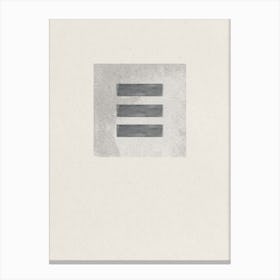 Texture Minimal Design Paper Canvas Print