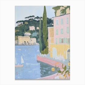 Portofino Art Print Italy Travel Gift Travel Poster Europe Print Italian Coast Canvas Print