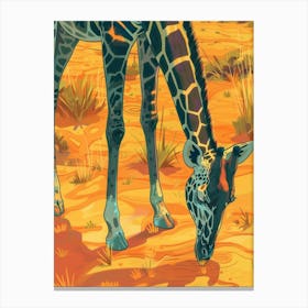 Giraffe 121 Canvas Print