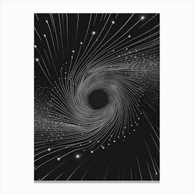 Black Hole 19 Canvas Print
