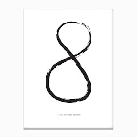 Times Infinity Canvas Print