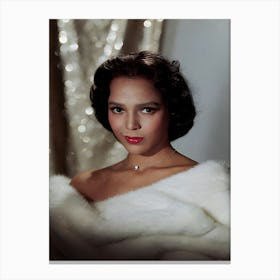 Screen Star Singer Dorothy Dandridge Canvas Print