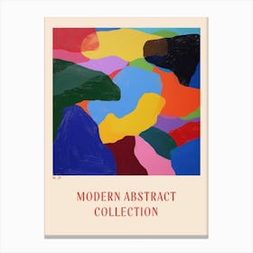 Modern Abstract Collection Poster 25 Canvas Print