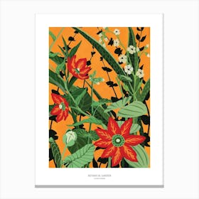 Botanical Garden poster 30x40cm 4 Canvas Print