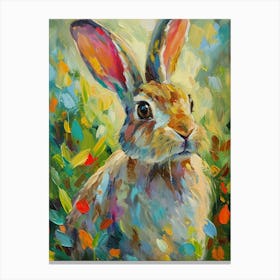Tans Rabbit Painting 3 Canvas Print