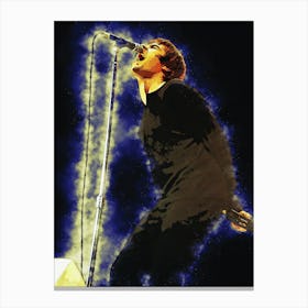 Spirit Of Liam Gallagher Oasis Band Canvas Print