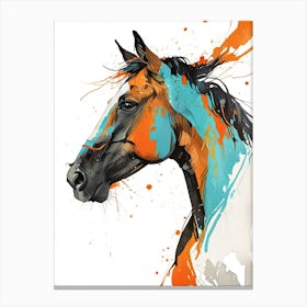 Horse Painting 6 Canvas Print