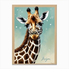 Giraffe 6 Canvas Print