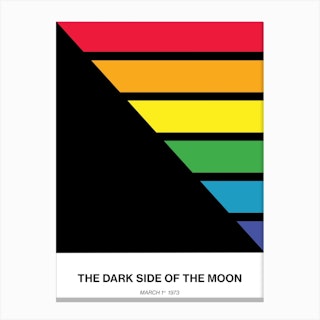 The Dark Side Of The Moon, Pink Floyd Canvas Print