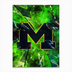 Michigan Wolverines 1 Canvas Print