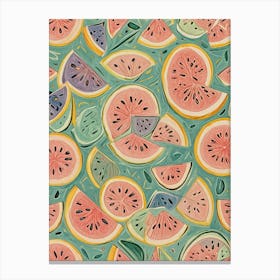 Watermelons Canvas Print