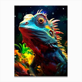 Iguana Canvas Print