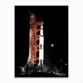 Apollo XII Countdown Demonstration Test (Cddt) Canvas Print