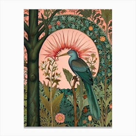 William Morris Bird In The Forest Canvas Print