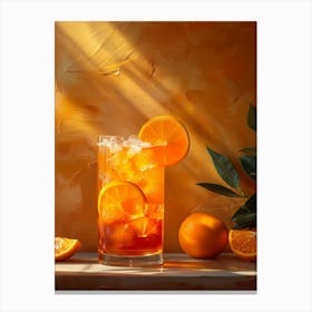 Aperol Spritz Art Print 1 Canvas Print