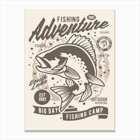 Fishing Adventure 1 Canvas Print