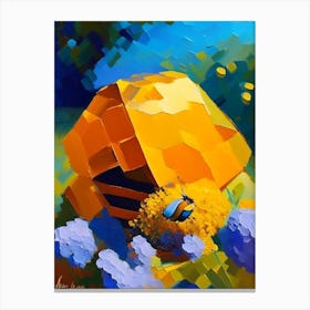 Pollen Beehive 5 Painting Canvas Print