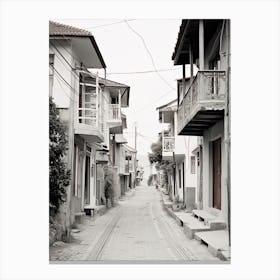 Fethiye, Turkey, Photography In Black And White 2 Canvas Print