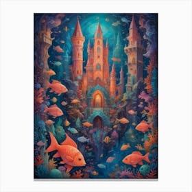 Castle Under The Sea 3 Toile