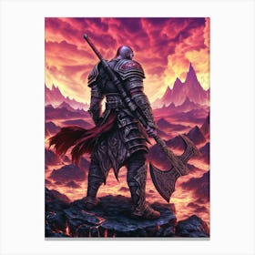 God Of War 6 Canvas Print