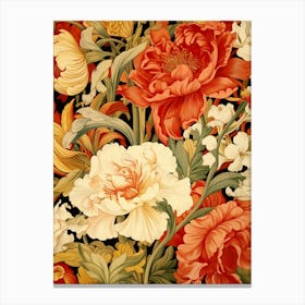 Floral Wallpaper 333 Canvas Print