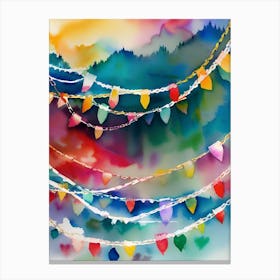 Rainbow Of Lights Canvas Print