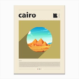 Cairo Canvas Print