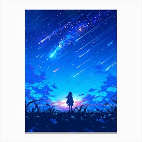 Starry Sky Canvas Print