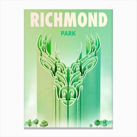 Richmond Park Canvas Print