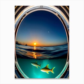 Fish In The Sea -Reimagined Canvas Print