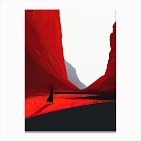 Nevada, Minimalism Canvas Print