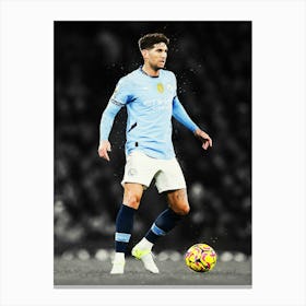 John Stones Of Manchester City 1 Canvas Print