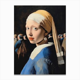 Girl With A Pearl Earring Canvas Print