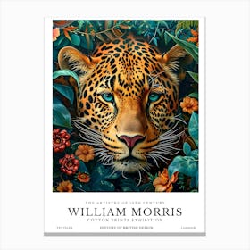 William Morris Exhibition Animals Series 38 Canvas Print