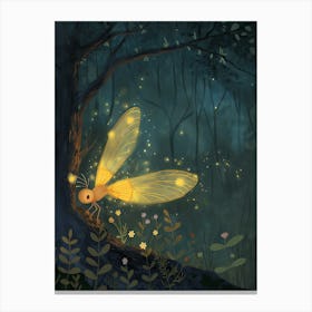 Fairy In The Forest Canvas Print