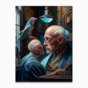 Barbershop Canvas Print