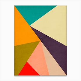 Contemporary modern geometry 25 Canvas Print